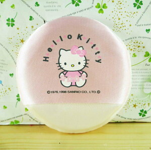 【震撼精品百貨】Hello Kitty 凱蒂貓-KITTY粉撲-粉色 震撼日式精品百貨