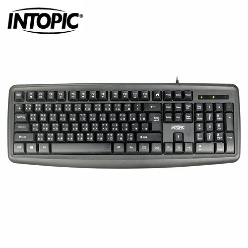 【INTOPIC 廣鼎】KBD-79 USB多媒體標準鍵盤【三井3C】
