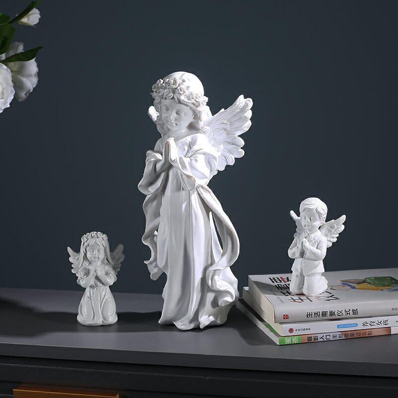 歐式天使女神工藝品雕像藝術品小擺件創意酒柜裝飾品