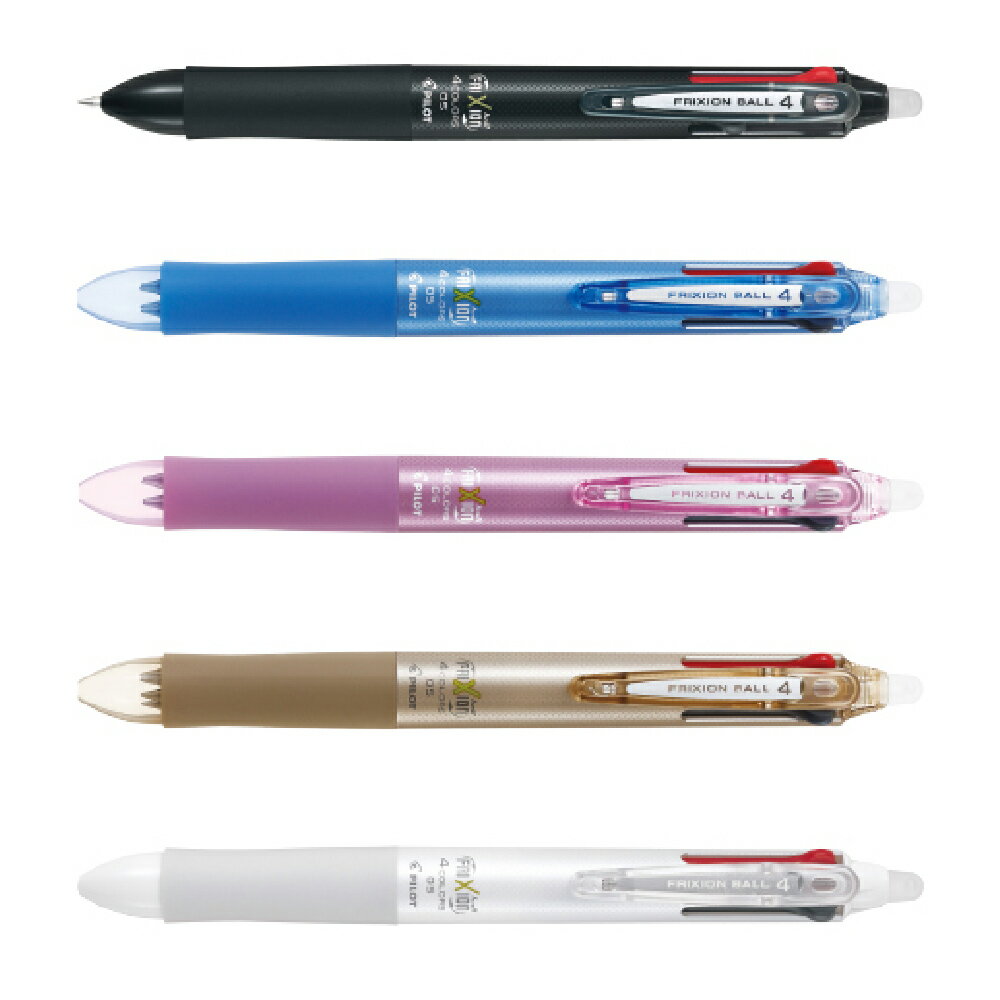 PILOT 百樂  四色 按鍵 魔擦筆 0.5mm / 支 LKFB-80EF
