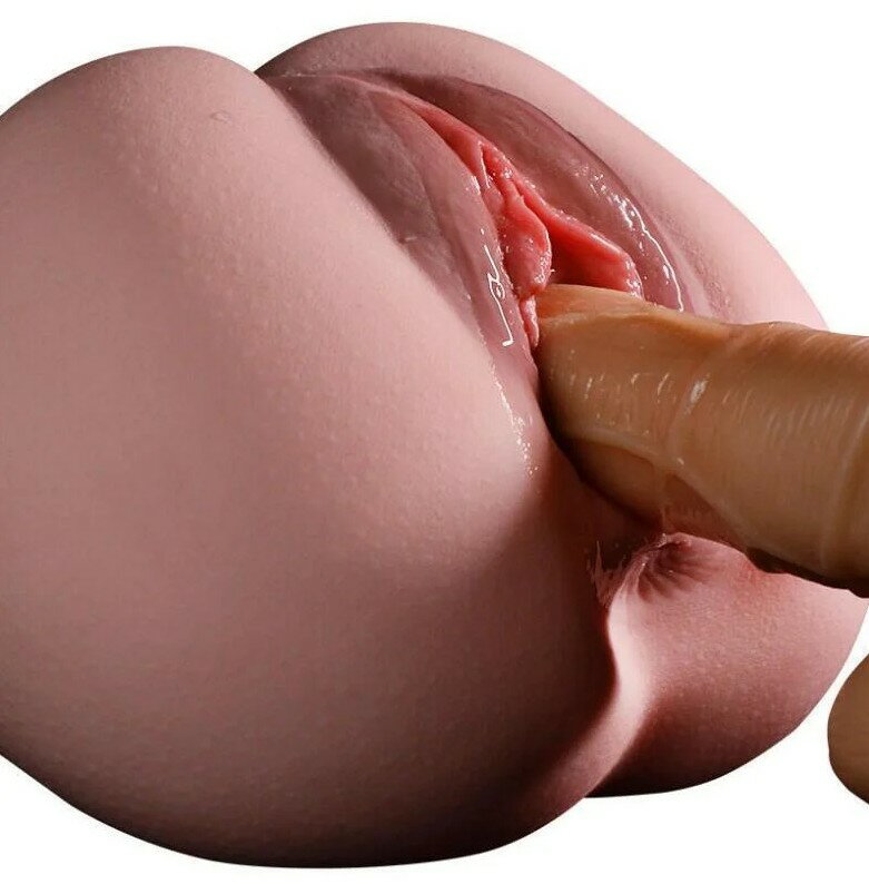 送300ml潤滑液【台灣現貨】饅頭穴 雙通道 自慰器 飛機杯 超擬真陰部 肉感雛菊雙通道 可中出 3