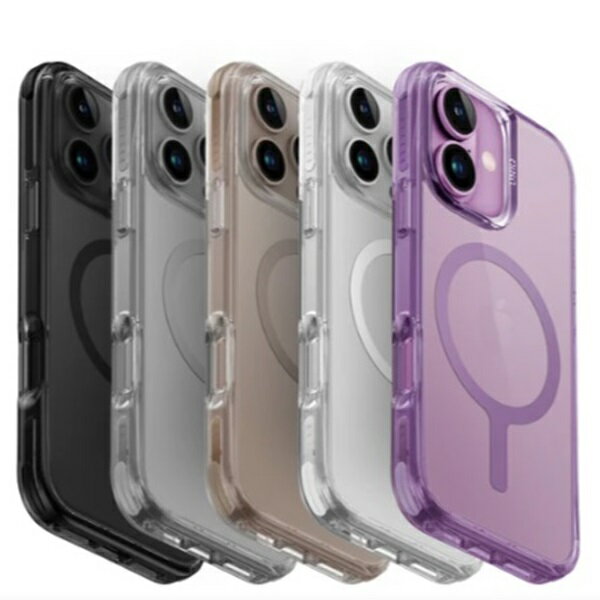UNIQ 新加坡 Combat 四角強化軍規磁吸防摔三料保護殼 for iPhone 16 Plus【愛瘋潮】