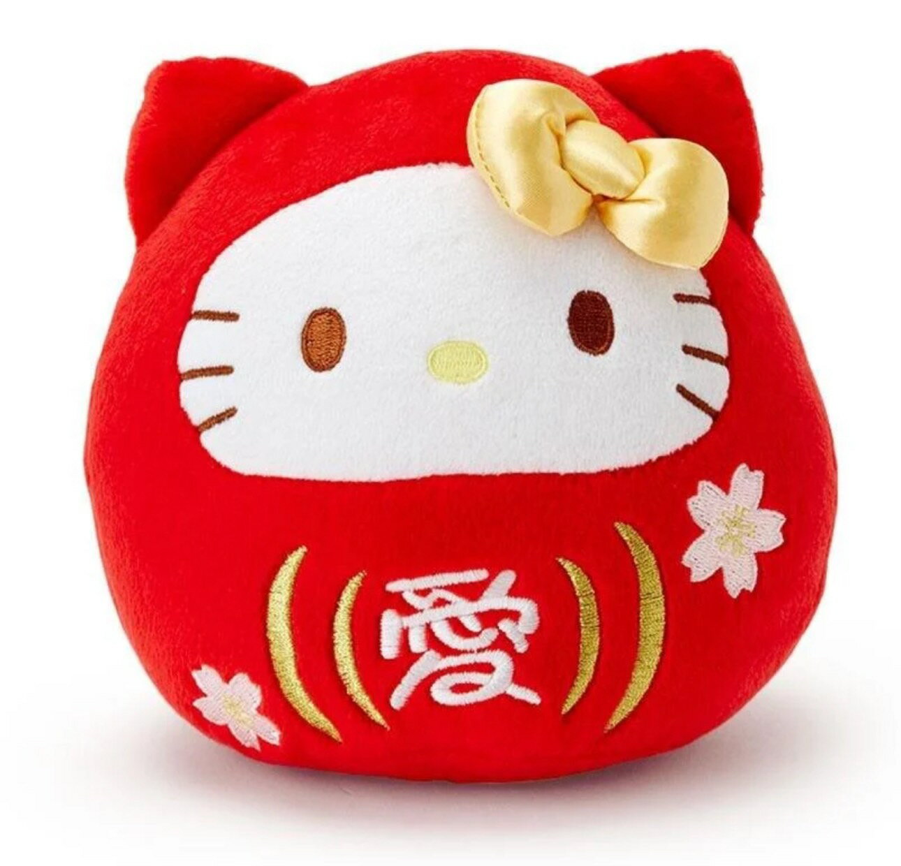 【震撼精品百貨】Hello Kitty 凱蒂貓~日本SANRIO 三麗鷗 KITTY達摩不倒翁絨毛娃娃*11457