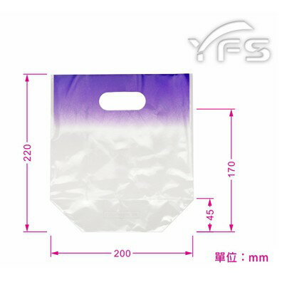 B2022手提蔬果袋(雲龍紫) (提袋/手提塑膠袋/包裝袋/點心袋/水果袋)【裕發興包裝】CP786155