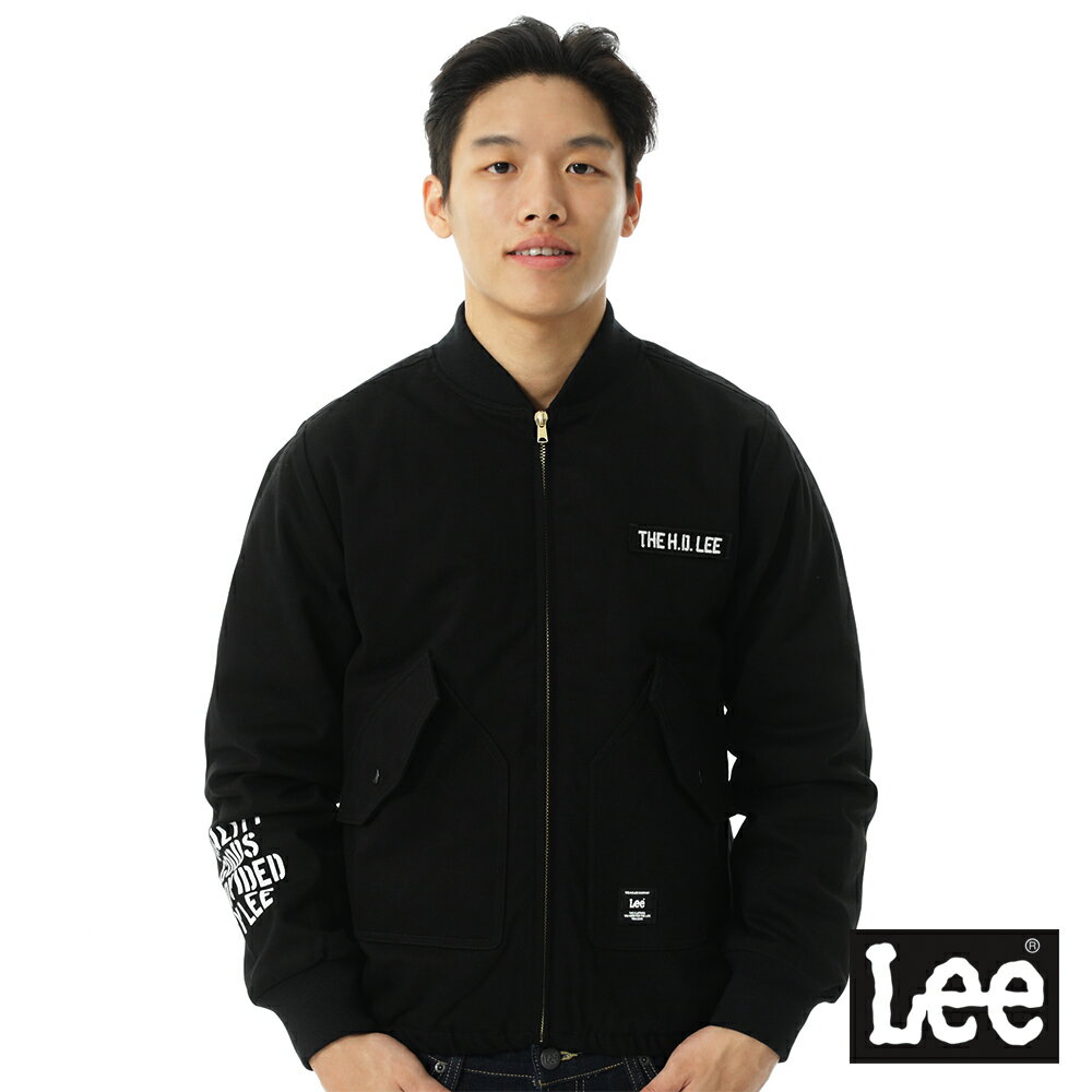 Lee 小立領舖棉外套