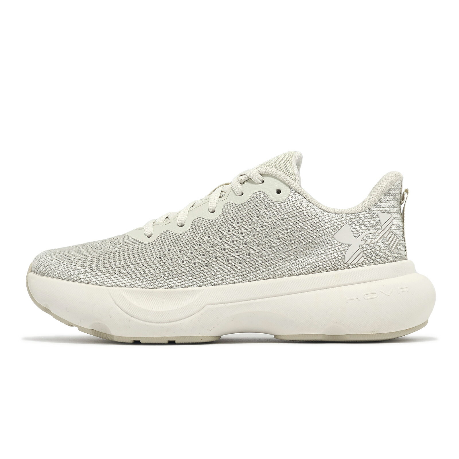 Under Armour UA 慢跑鞋 Infinite 女鞋 米白 緩衝 厚底 支撐 運動鞋 UA