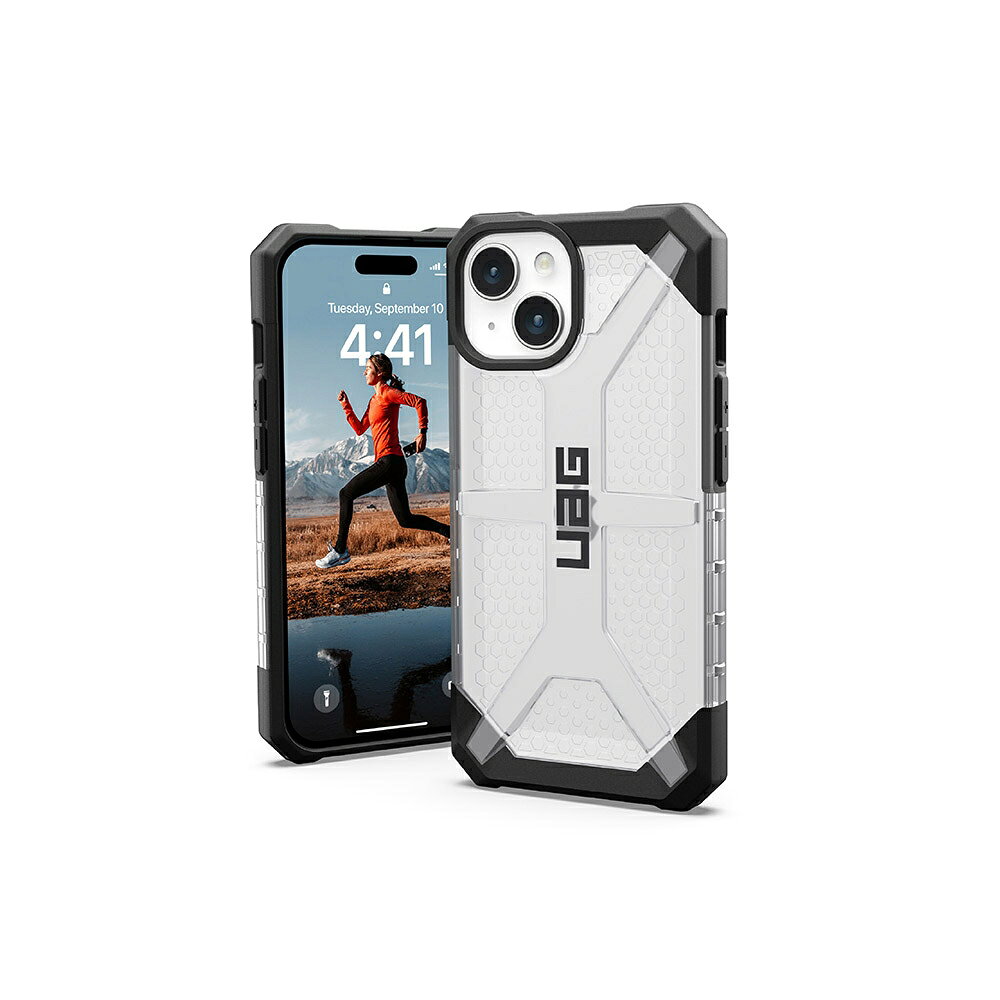 強強滾優選~ UAG iPhone 15 耐衝擊保護殼-透明