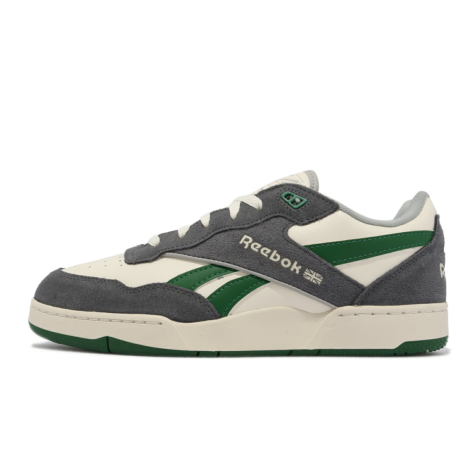 Reebok 休閒鞋 BB 4000 II 灰 綠 奶油白 男鞋 女鞋 復古 麂皮 情侶鞋 IG4790