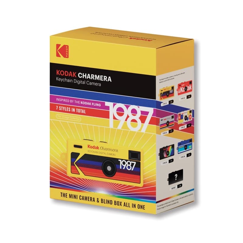 【中壢NOVA-水世界】柯達 KODAK CHARMERA 盲盒相機 迷你鑰匙圈相機 (隨機出貨) 迷你相機