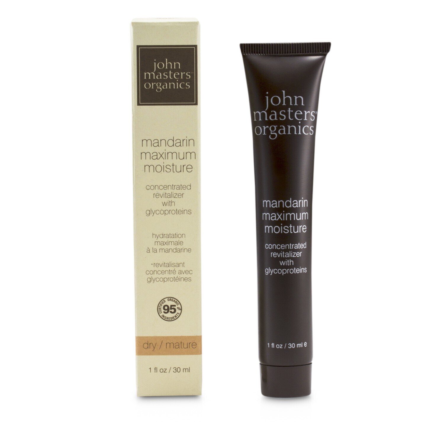 John Masters Organics - 柑橘滋潤乳(乾性或成熟肌膚) Mandarin Maximum Moisture