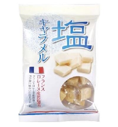 【江戶物語】宮田 鹽味牛奶糖 230g 法國岩鹽 塩味牛奶糖 軟糖 日本進口 宮田牛奶糖 日本糖果 喜糖 婚禮糖果 1