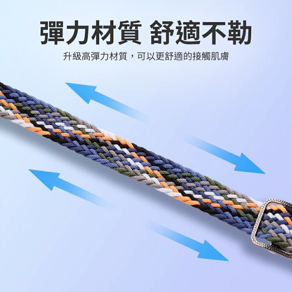 魔比歐 三星 Fit 3 專用 可調式 尼龍單圈彈性錶帶 samsung galaxy fit3 錶帶 4