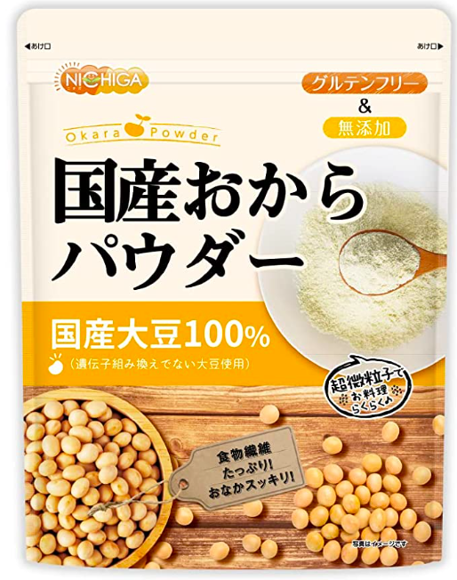 🔥週週到貨🔥日本製 NICHIGA 豆渣粉 500g 超細粉粒 日本產大豆 低GI 飽足感 膳食纖維 無添加 夏季【小福部屋】 1