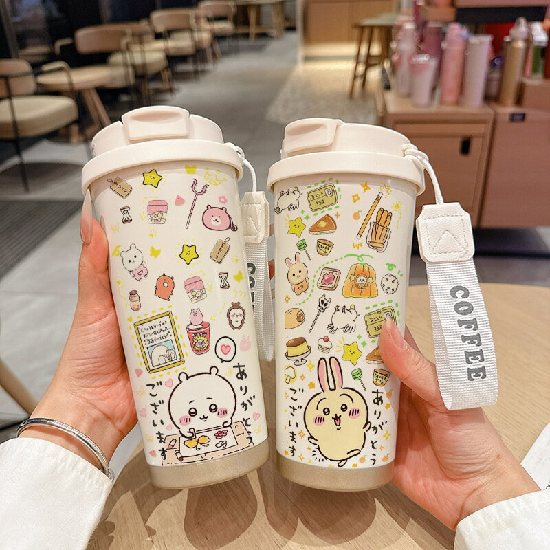 吉伊卡哇316不鏽鋼保溫杯可愛烏薩奇小八chiikawa兒童食品級學生
