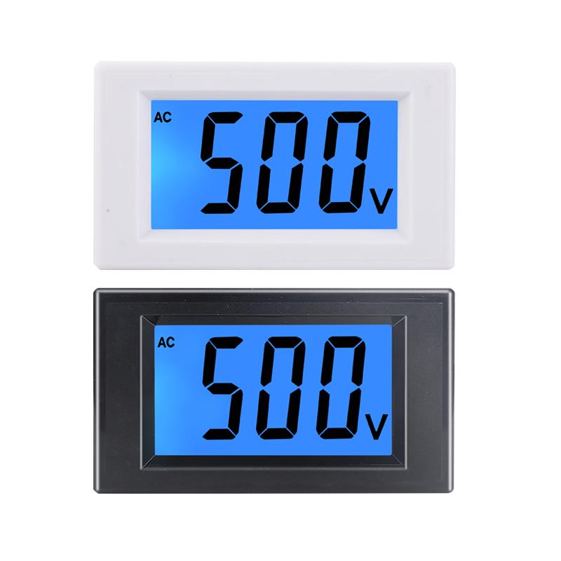 【保固兩年】調壓器數字電壓表交流0-500V電壓顯示屏LCD液晶數顯表頭3線D85-21