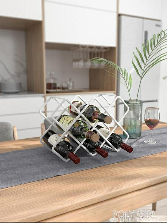 紅酒架擺件高腳杯架倒掛家用葡萄酒展示架子創意現代簡約格置物架 全館免運