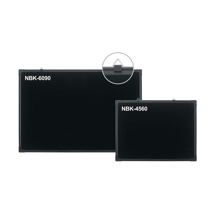 COX 三燕 寬版膠框鏡面磁性展示黑板 60x90x1.7cm /個 NBK-6090