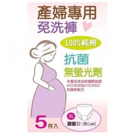 萌寶寶 產婦專用免洗褲 XL【紫貝殼】