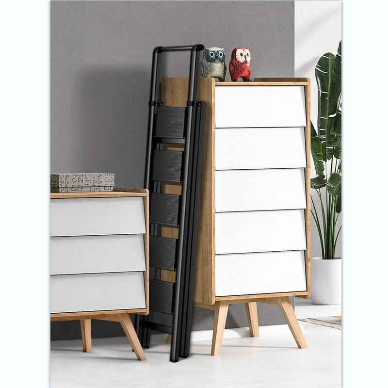 梯子家用晾衣架兩用多功能伸縮加厚鋁合金室內家庭晾曬折疊人字梯