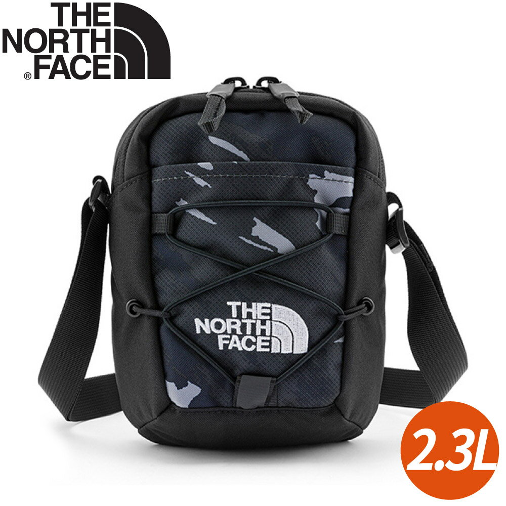 【The North Face 2.3L單肩手提包《灰/黑》】52UC/斜揹包/側揹包/肩揹包