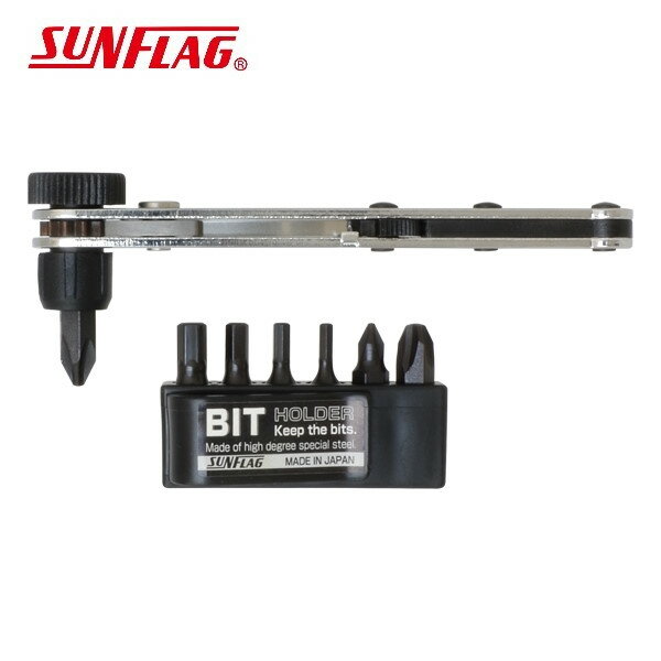 起子 日本 新龜 SUNFLAG 777-WH8 L型棘輪起子組 (附起子頭組)【領券800折50最高再折千】12/31止