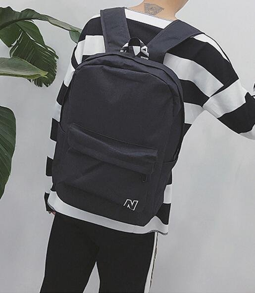 FINDSENSE品牌 日系 時尚潮流 男 N字 帆布包 學生包 旅行背包 多用途背包 書包 後背包 肩背包