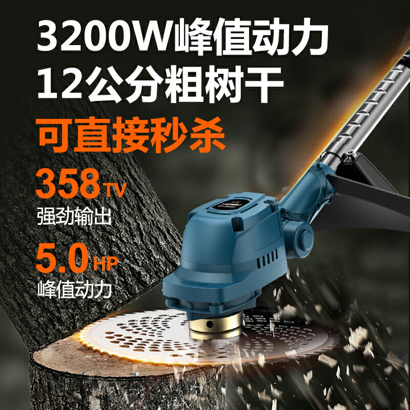 德國進口博世無刷電動割草機小型家用除草機鋰電充電式打草機大功