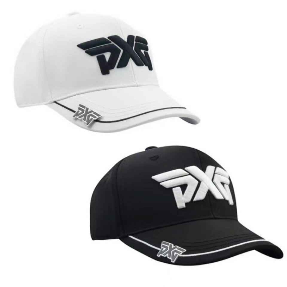 高爾夫球帽金光絲男女帽有頂遮陽帽戶外運動防曬帽鴨舌帽帶馬克