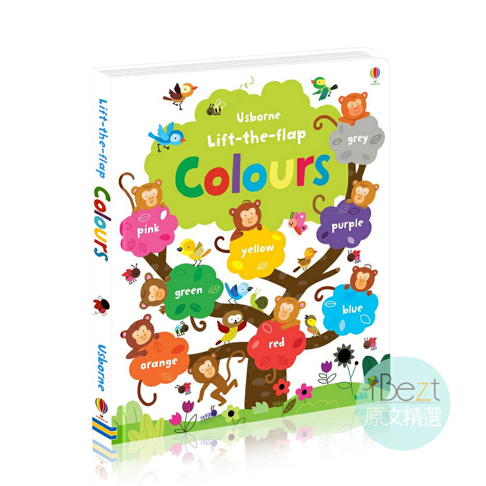 Usborne Lift-the-flap Colours | 顏色 | 翻翻 | 英國 | 原文 | 幼兒 | 觀察力 | 配對 |