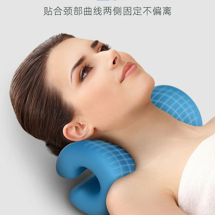 頸椎枕修複變直反弓以助睡眠睡覺按摩牽引富貴包枕頭