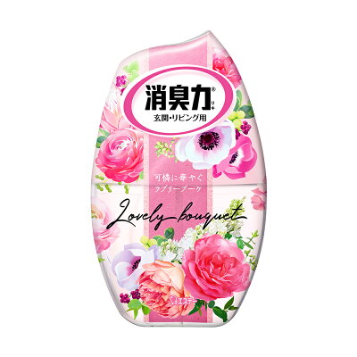日本 ST雞仔牌 部屋消臭力-幸福花朵香400ml