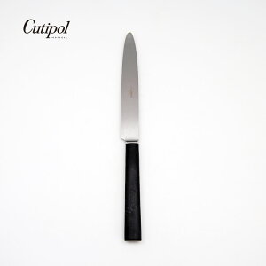 葡萄牙 Cutipol EBONY系列24CM主餐刀 (黑銀)