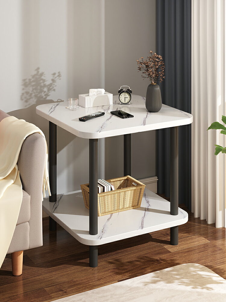 床頭柜窄床邊桌臥室小柜子邊幾簡約現代床頭桌簡易小型床頭置物架