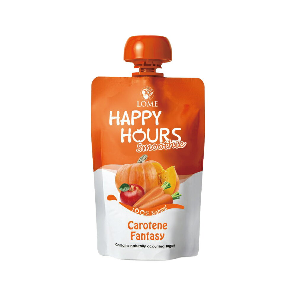 Happy Hours 金貝親 生機纖果飲 (蘋果/南瓜/胡蘿蔔) (單包)【杏一】