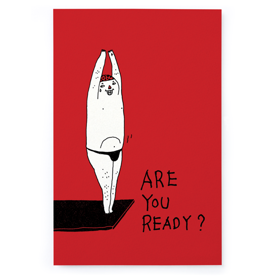 ARE YOU READY ?／明信片