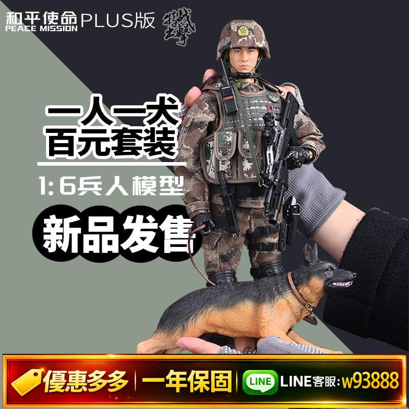{可打統編 保固一年}芭迪斯兵人特警中國和平使命PLUS版特戰出擊可動關節1/6兵人模型