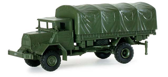 herpa 1/87 740777 MAN 630 L2 AE 5T 4x4 P/P 塑膠成品模型