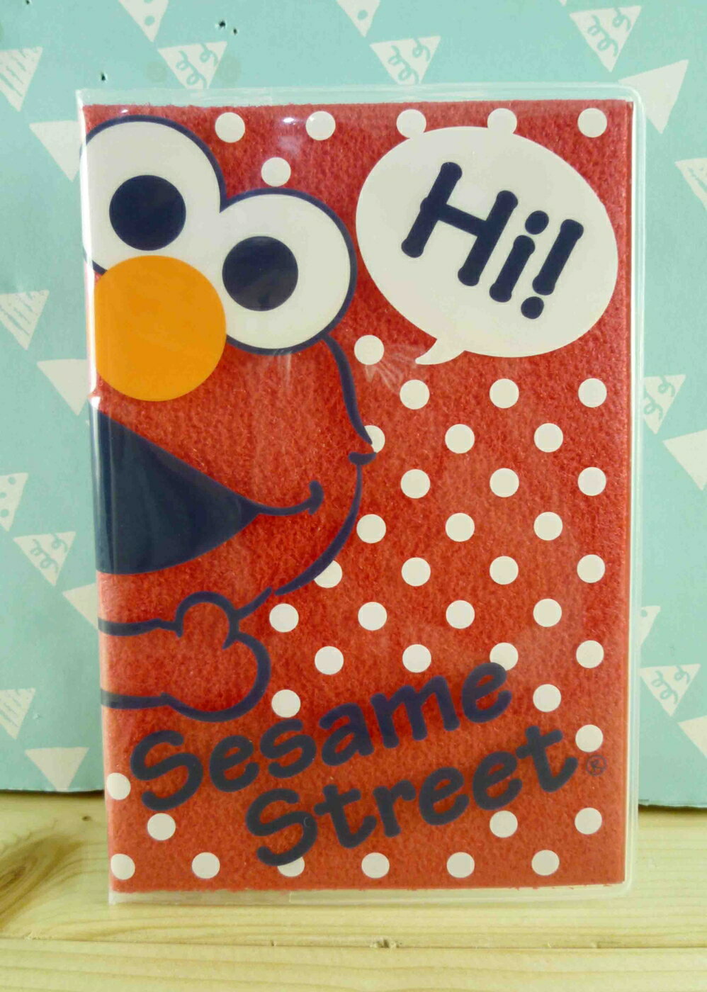 【震撼精品百貨】Sesame Street 芝麻街 證件套-紅點 震撼日式精品百貨