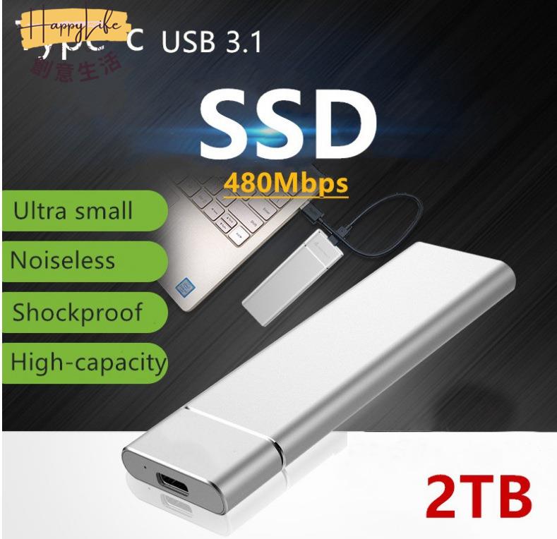 熱銷M.2 SSD 移動固態 硬碟4TB 2TB 1T 500G移動硬碟[DD0505006]