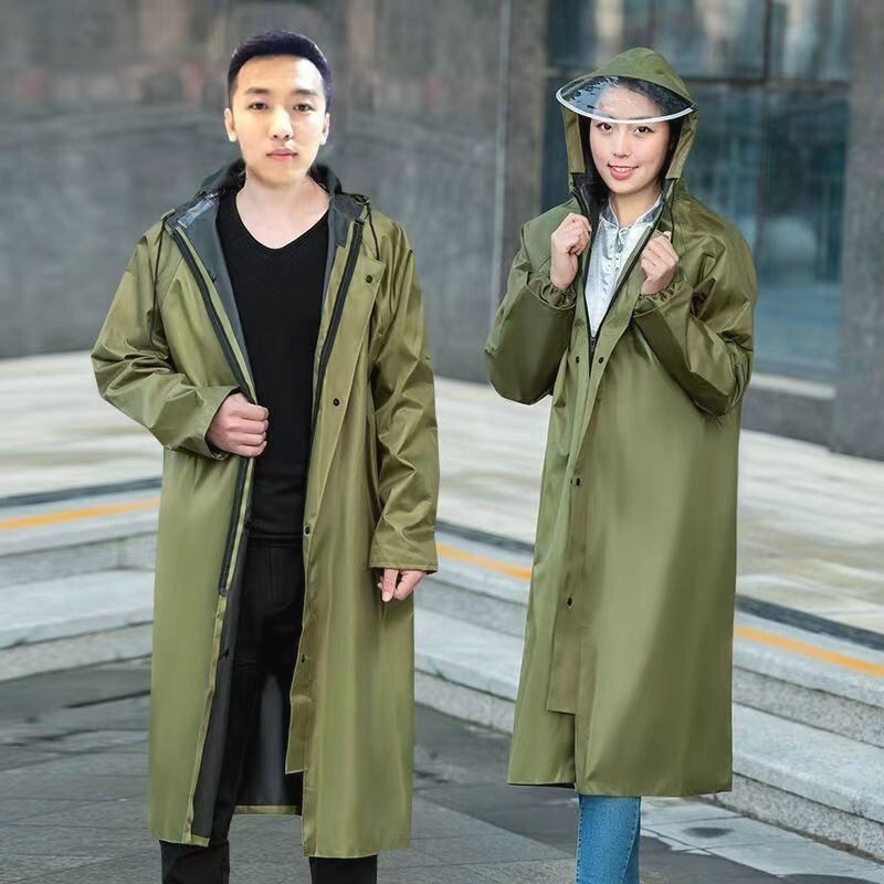 時尚防暴雨連身雨衣長款風衣男全身防水騎行加厚雨衣釣魚男士雨衣