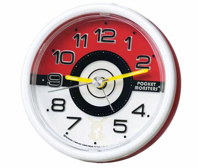 [3東京直購] SEIKO CQ424R 寶可球 精靈寶可夢 神奇寶貝 時鐘 鬧鐘 電池式 Time Creation alarm clock