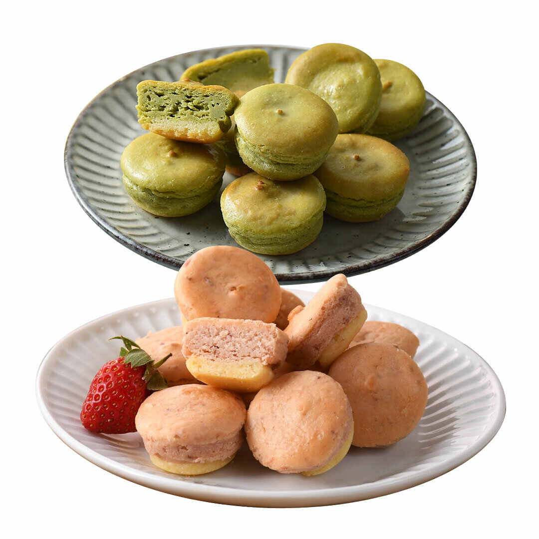 【季節限定】抹茶乳酪球2盒(一盒32入)+草莓乳酪球2盒(一盒32入)(含運) 1