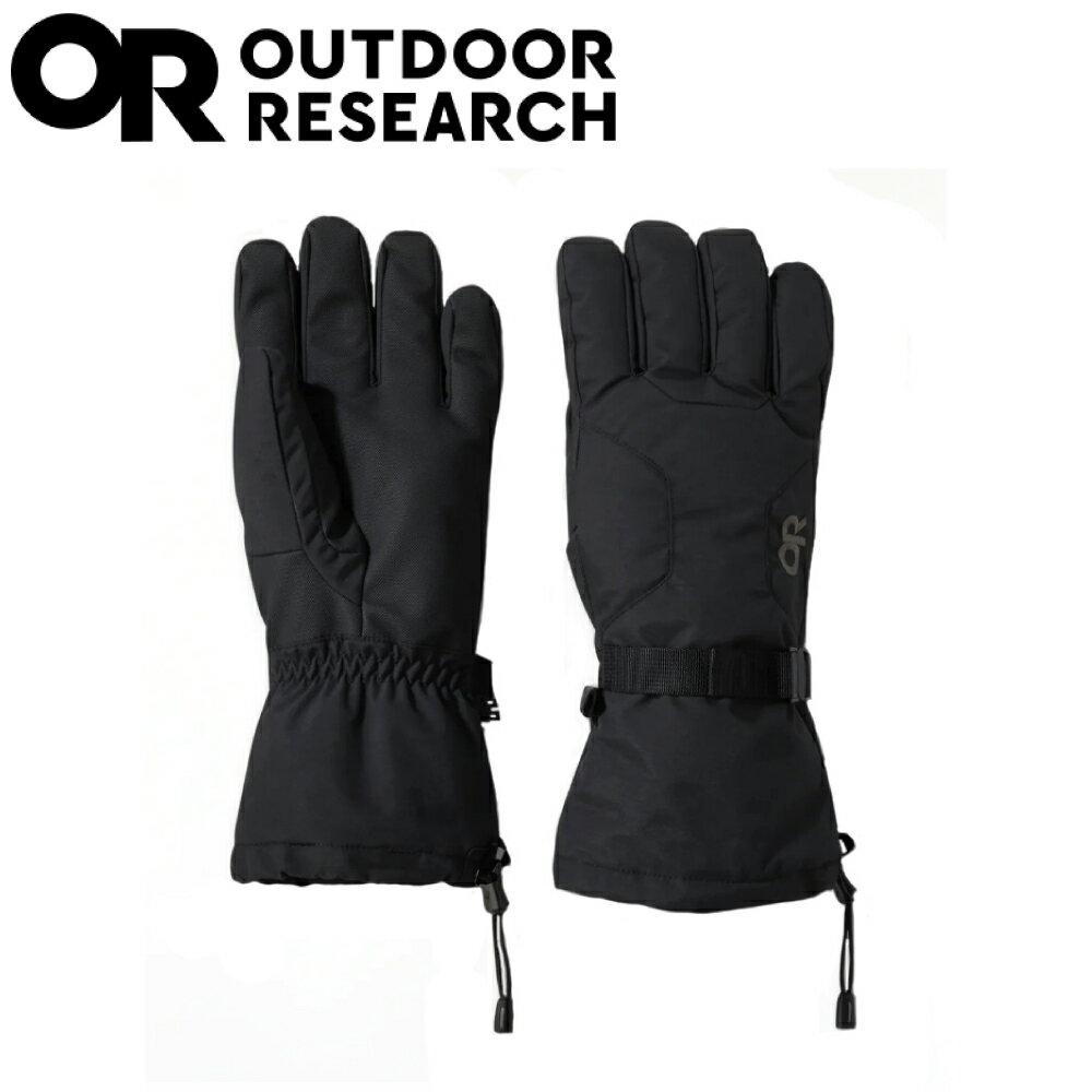 【Outdoor Research 美國 男 防水透氣保暖手套《黑》】283282/保暖手套/機車手套/防滑手套