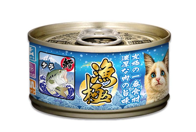 日本 漁極 無榖主食貓罐 80g 特濃魚湯 湯罐 無穀主食罐 貓主食罐 貓罐頭 日本主食罐【331037】 0