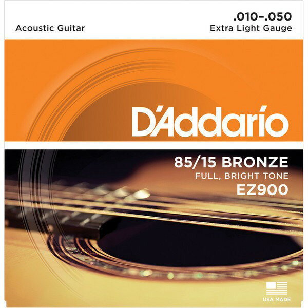 現貨可分期 美國原裝 D'addario Daddario EZ900 10-50 木吉他 民謠吉他 吉他 弦