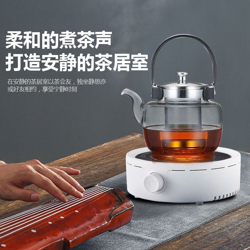 【台灣公司 可開發票】110v伏電陶爐煮茶電磁爐家用美國日本出口小家電煮茶爐小型燒水爐 1