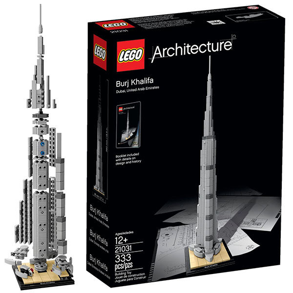 【LEGO 樂高積木】建築系列 - 杜拜哈利法塔 LT-21031