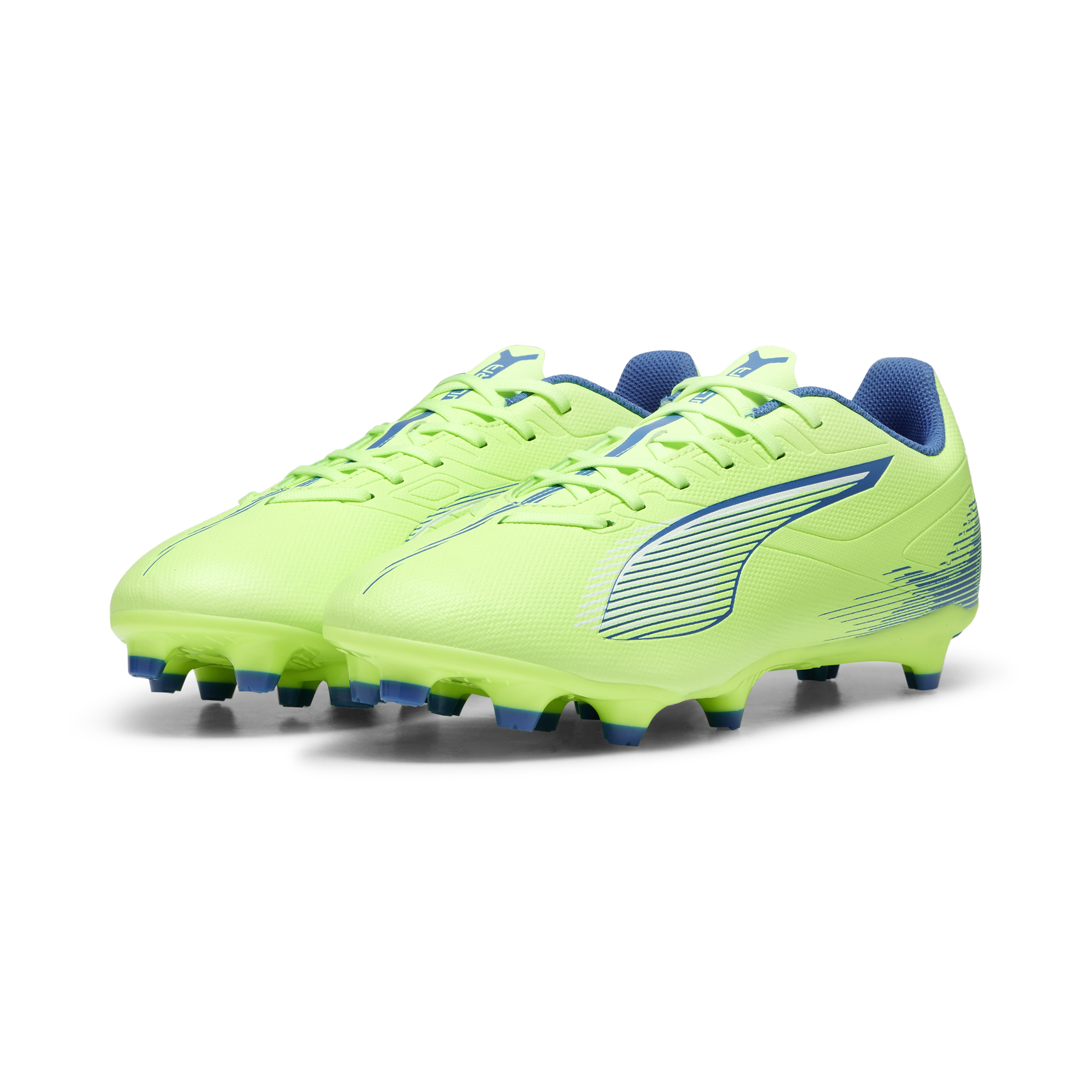 PUMA ULTRA 5 PLAY FG/AG 成人釘鞋 蘋果綠 草地足球 大釘 10768903【樂買網】