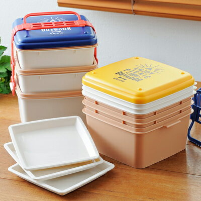 日式便當盒飯盒多層野餐盒大容量微波爐塑料便攜手提上班族午餐盒