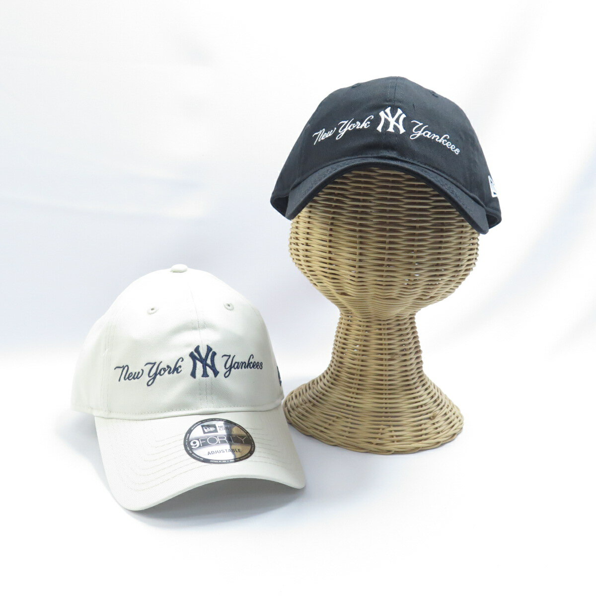 New Era 940UNST 紐約洋基SCRIPT 棒球帽老帽軟布材質NE133358- 兩款 